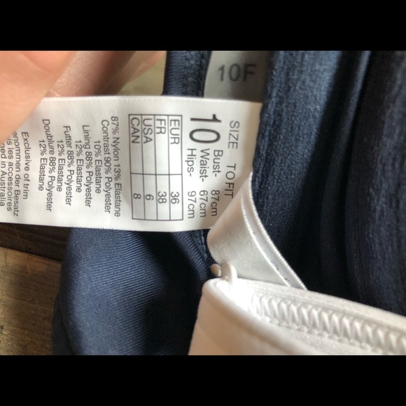 Cute navy blue bikini top - Picture 5 of 5